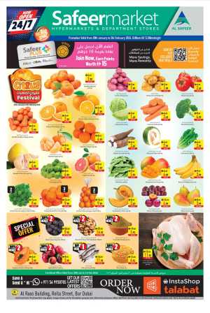 Fresh Citrus Festival & Weekly Deals In Safeer Market Dubai